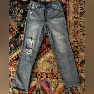 Gap High Rise Cheeky Straight Jeans Size 27